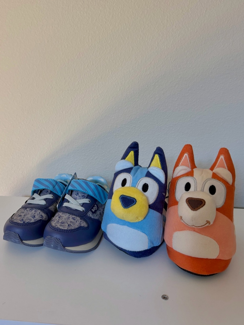 NWT Bluey Shoes (8) & Bluey Slippers (7/8)